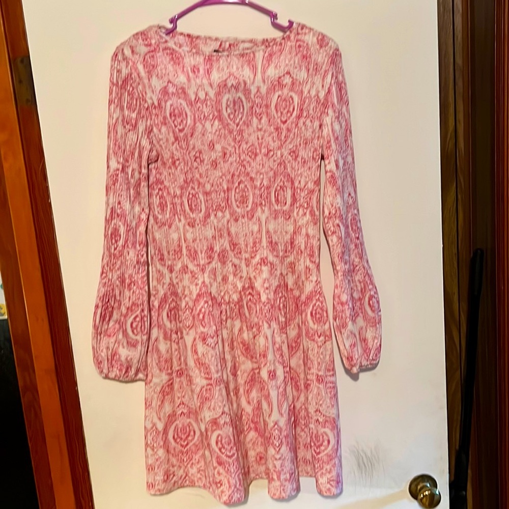 Maje Rockinal Pleated Mini Dress-Size 8/40